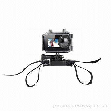 Wide Angle Action Camera, 20m Waterproof, Wearable, with 1.5" Screen Display
